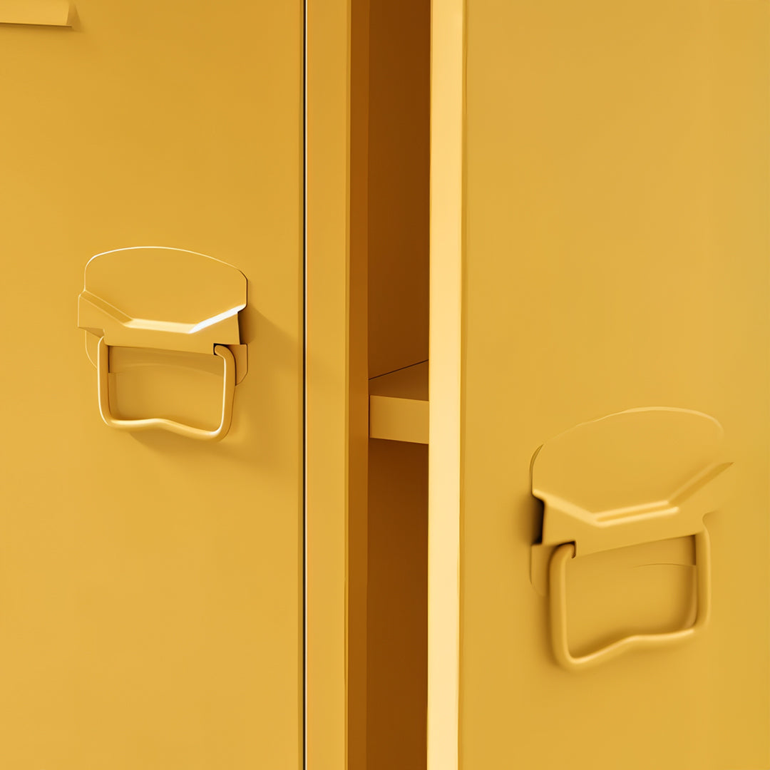 Two-Door Shoe Metal Cabinet