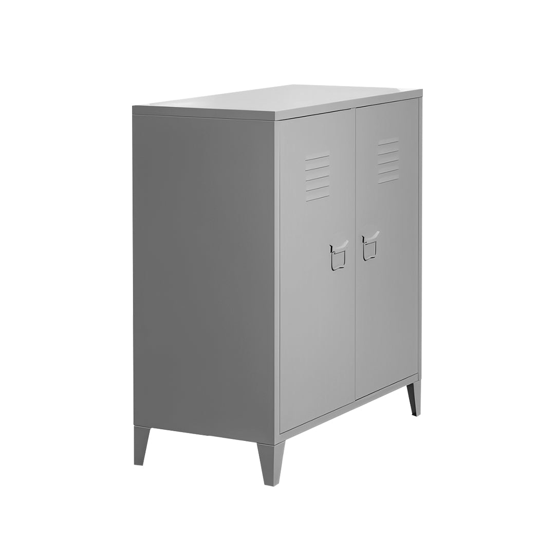 Two-Door Shoe Metal Cabinet