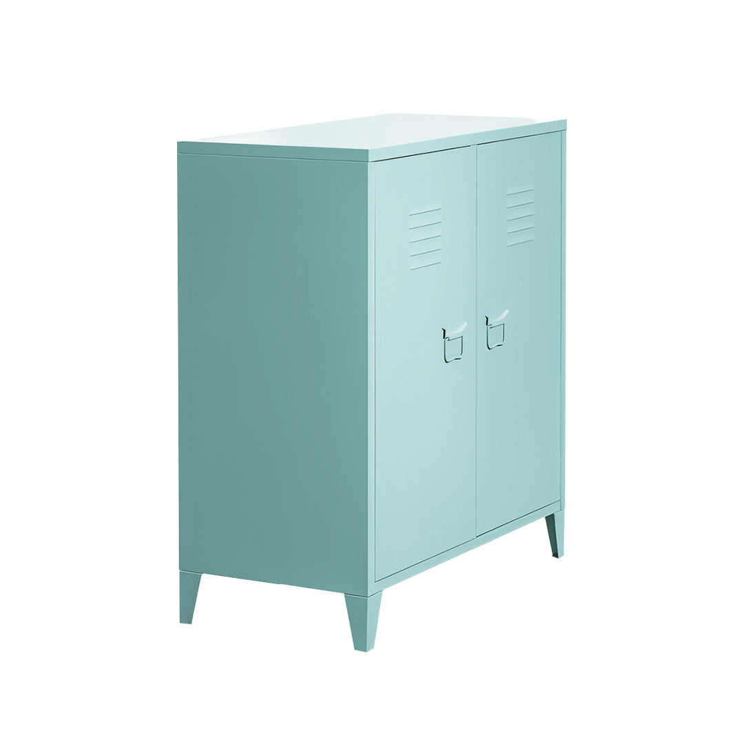 Two-Door Shoe Metal Cabinet
