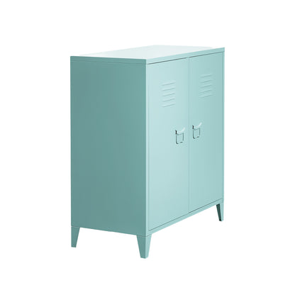 Two-Door Shoe Metal Cabinet