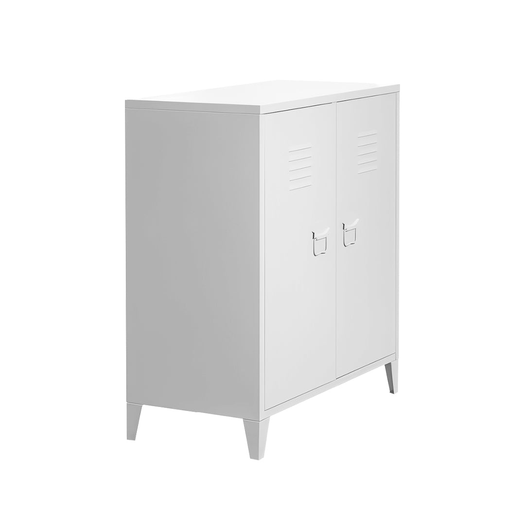 Two-Door Shoe Metal Cabinet